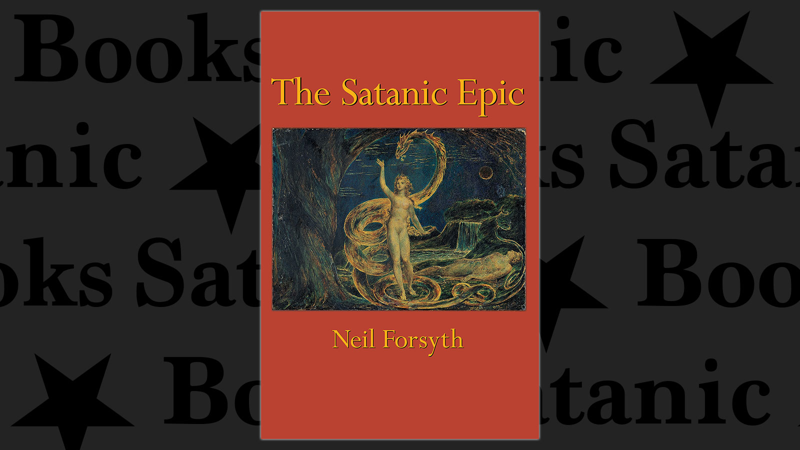 photo of the cover of The Satanic Epic by Neil Forsyth